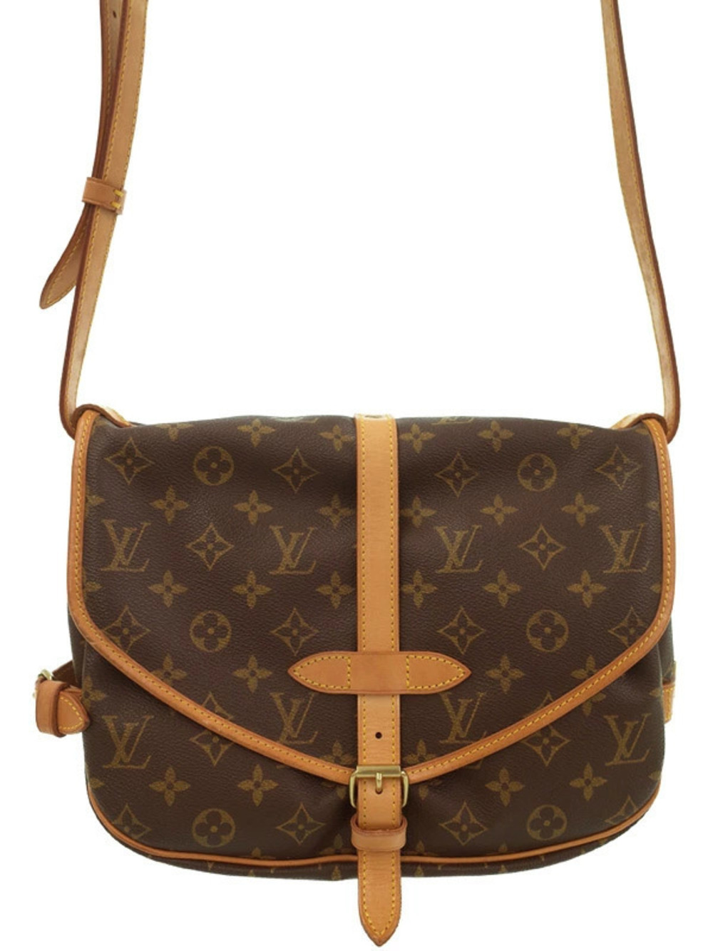 Louis Vuitton Monogram Saumur Shoulder Bag
